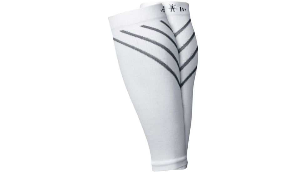 Smartwool PhD Compression Calf Sleeve, White, Small, SW0SC694122-S