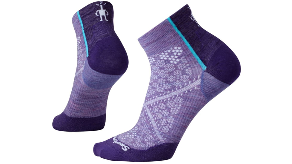 Smartwool PhD Cycle Ultra Light Low Cut Socks - Womens, Lavender, Small, SW001112511-S