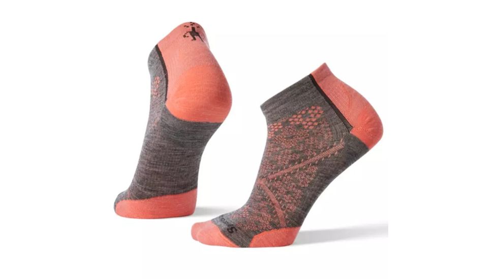 Smartwool PhD Cycle Ultra Light Low Cut Socks - Womens, Medium Gray, Large, SW001421052-L