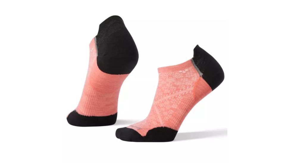 Smartwool PhD Cycle Ultra Light Micro Socks - Womens, Bright Coral, Medium, SW001423494-M
