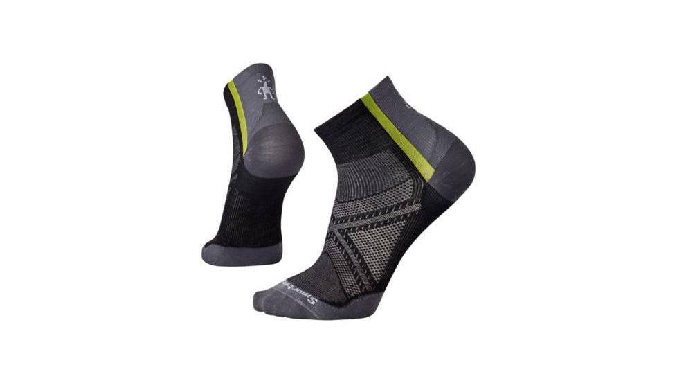 Smartwool PhD Cycle Ultra Light Mini Sock - Men's, Black, X-Large SW001107001-XL