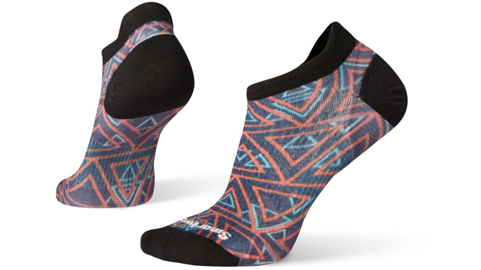 Smartwool PhD Cycle Ultra Light Print Micro - Womens, Deep Navy, Large, SW007016092-L