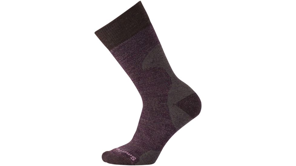 Smartwool PhD Hunt Medium Crew Sock - Women's-Bordeaux-Small