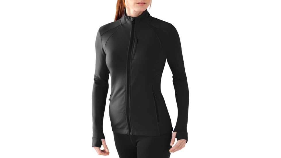 PhD HyFi Full Zip Top - Womens -Black-Medium