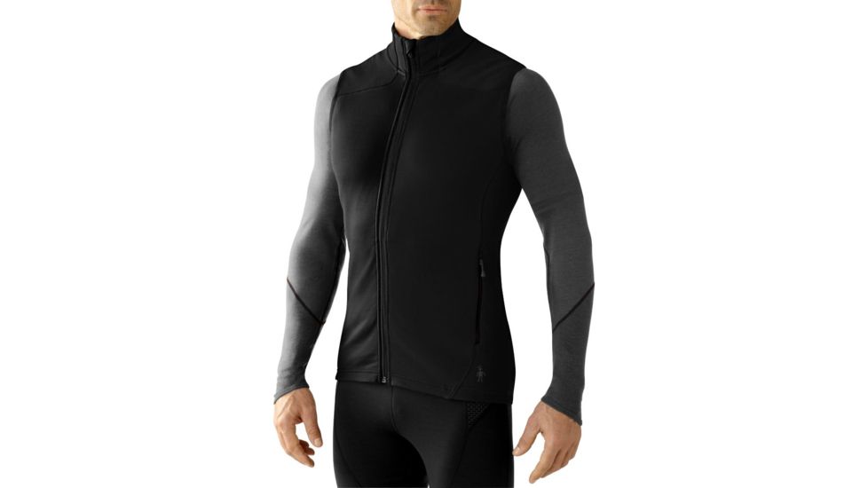 Smartwool PhD HyFi Vest - Men's-Black-Small