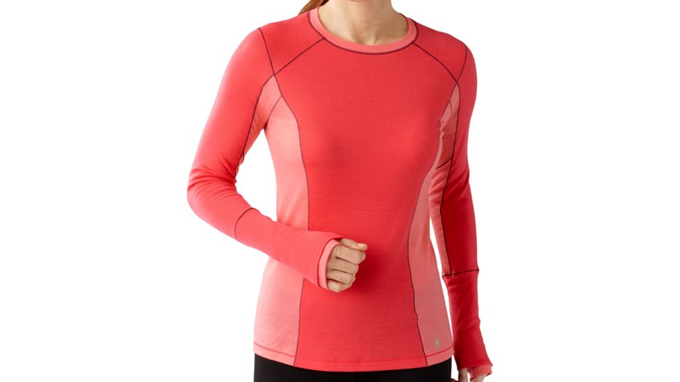 Smartwool PhD Light Long Sleeve Top - Women's -Hibiscus-X-Small