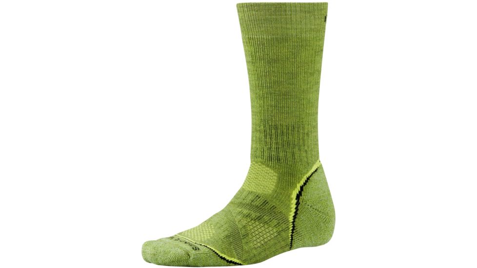 Smartwool PhD Outdoor Heavy Crew Sock - Men's-Pesto-X-Large