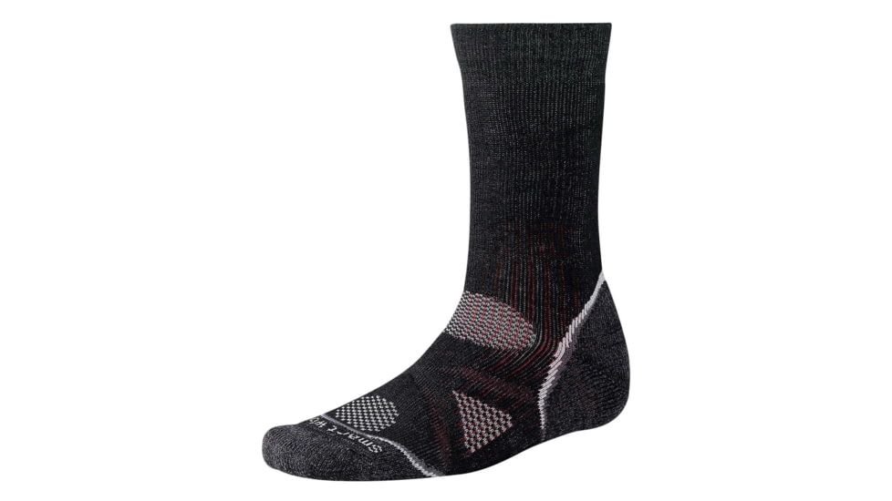 PhD Outdoor Heavy Crew Sock - Mens-Black-Small