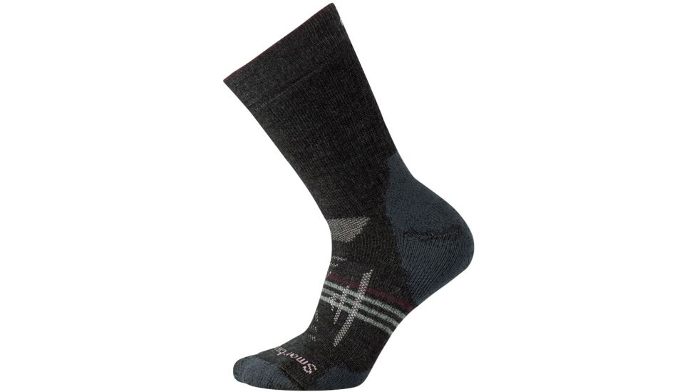 Smartwool PhD Outdoor Heavy Crew Sock - Women's-Charcoal-Large