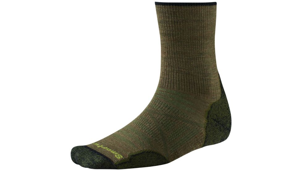 Smartwool PhD Outdoor Light Mid Crew Sock - Men's-Loden-Medium
