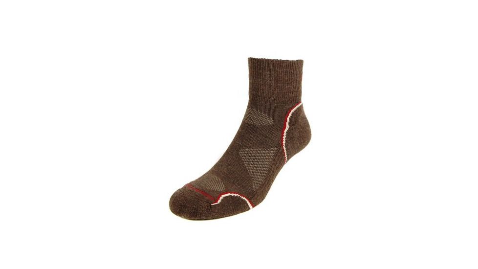 Smartwool PhD Outdoor Light Mini Sock - Men's-Medium-Chestnut