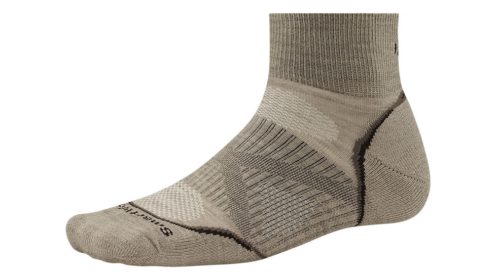 Smartwool PhD Outdoor Light Mini Sock - Mens-Oatmeal-Clearance-X-Large