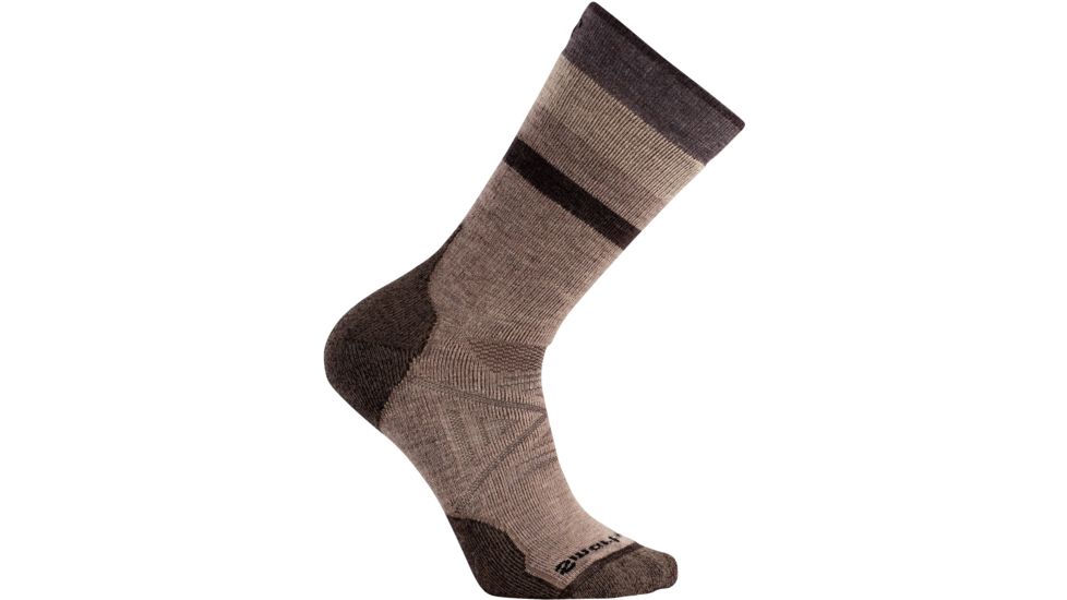 Smartwool PhD Outdoor Medium Crew Sock - Men's -Fossil-Medium