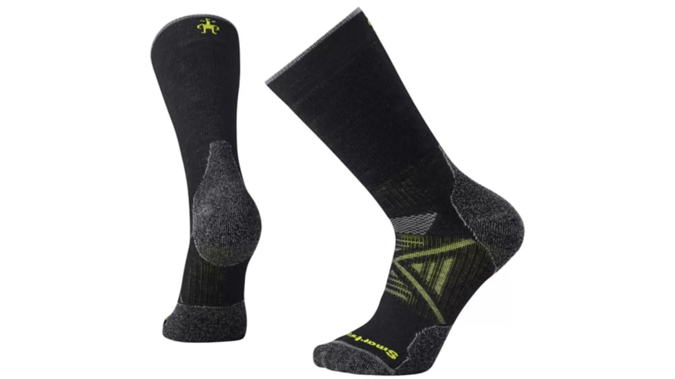 Smartwool PhD Outdoor Medium Crew Socks - Mens, Black, Small, SW001071001-S