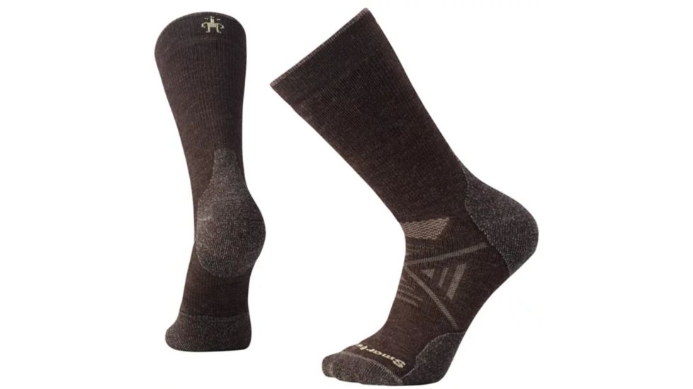 Smartwool PhD Outdoor Medium Crew Socks - Mens, Chestnut, Small, SW001071207-S