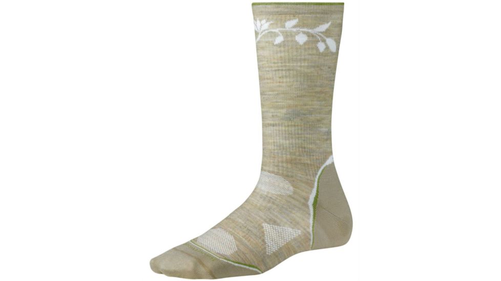 Smartwool PhD Outdoor Ultra Light Crew Sock - Women's-Oatmeal-Small