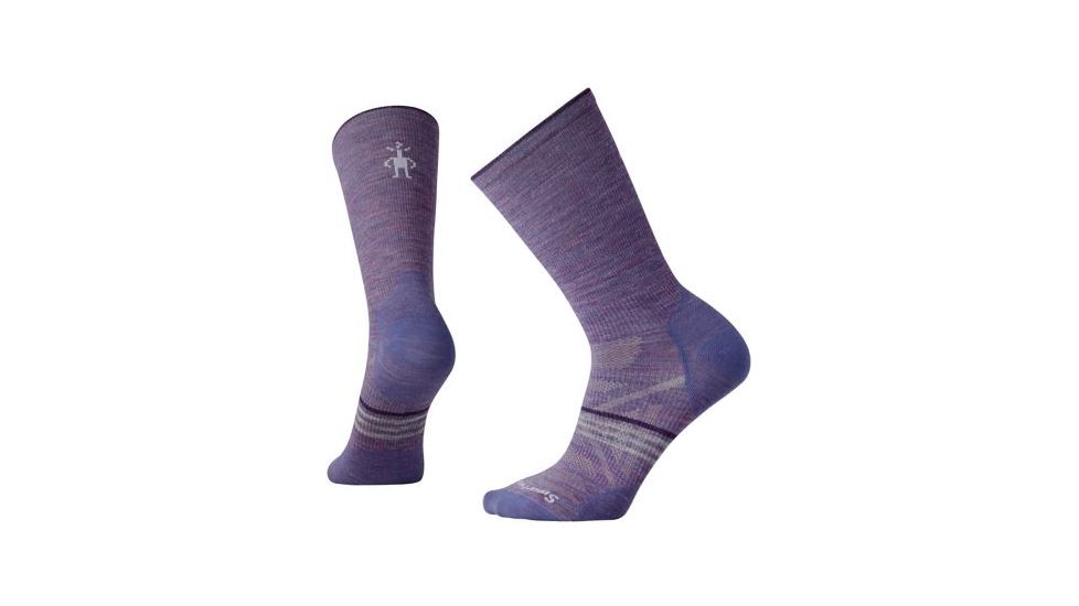 Smartwool PhD Outdoor Ultra Light Crew Sock - Women's, Lavender, Large SW001304511-L