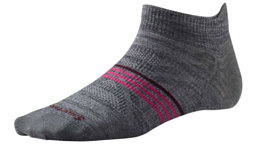 Smartwool PhD Outdoor Ultra Light Micro Sock - Women's-Medium Gray-Medium