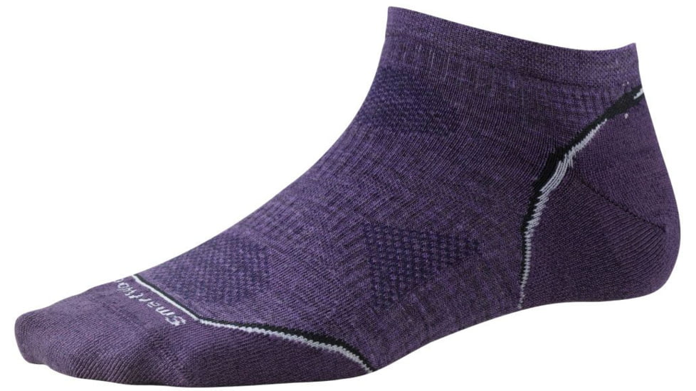 Smartwool PhD Outdoor Ultra Light Micro Sock - Women's-Purple-Large