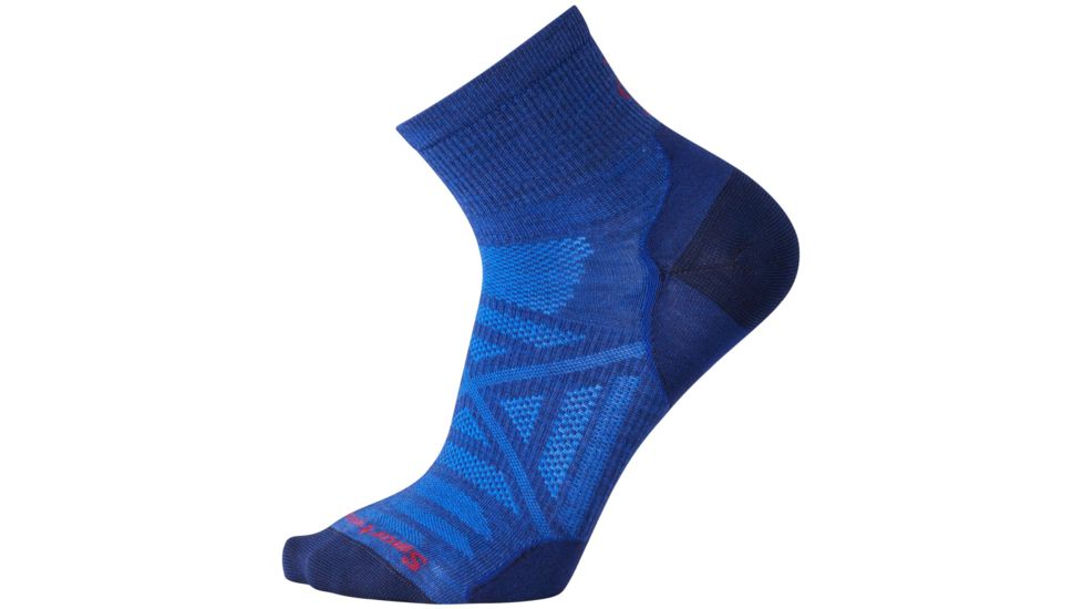 Smartwool PhD Outdoor Ultra Light Mini Sock - Men's-Dark Blue-Medium