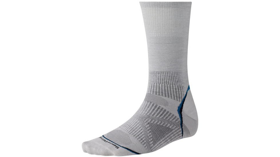 Smartwool PHD Outdoor Ultralight Crew Sock - Men's-Silver-X-Large