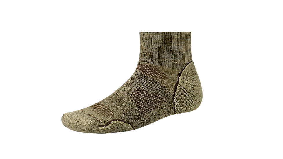Smartwool PhD Outdoor Ultralight Mini Sock - Men's-Large-Chino