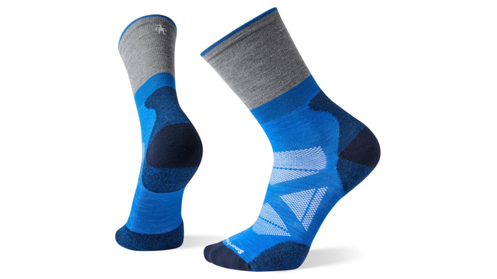 Smartwool PhD Pro Approach Crew Socks, Deep Navy, Large, SW001038092-L