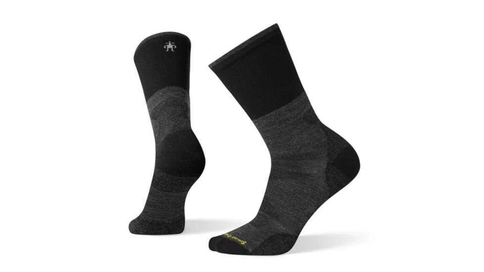Smartwool PhD Pro Approach Crew Socks - Mens, Medium Gray, Extra Large, SW001038052-XL