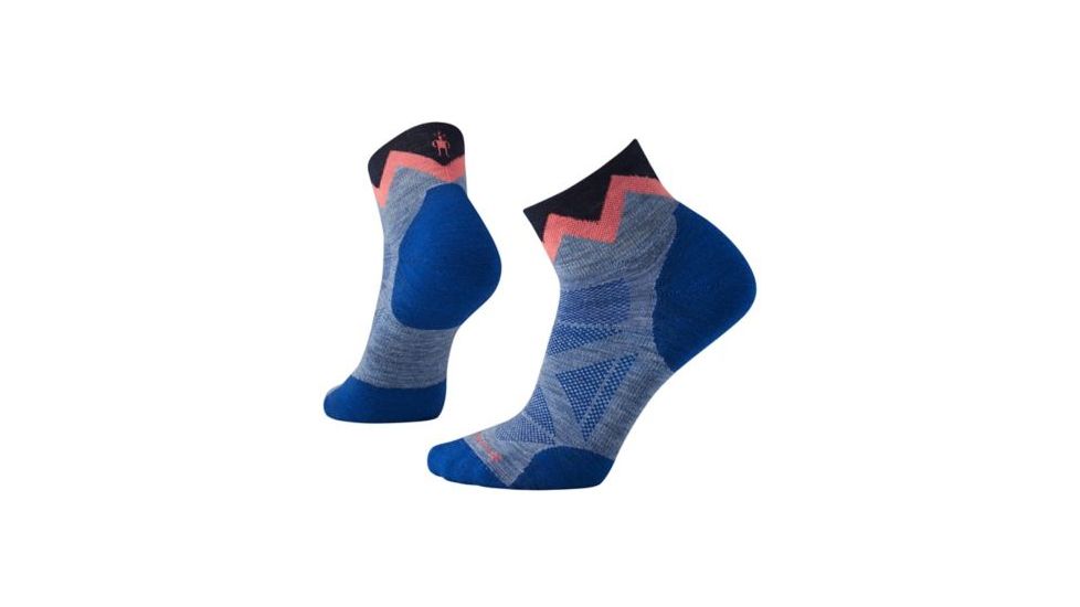 Smartwool PhD Pro Approach Light Elite Mini Sock - Women's, Blue Steel, Small SW001099474-S