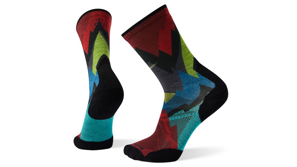 Smartwool PhD Pro Endurance Print Socks - Mens, Multi Color, Medium, SW001163150-M