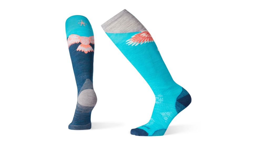 Smartwool PhD Pro Freeski Socks - Womens, Capri, Small, SW001001810-S