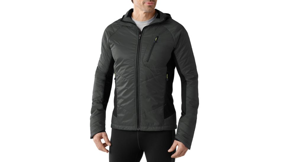Smartwool PhD Propulsion 60 Hoody Sport  - Mens -Graphite-Large