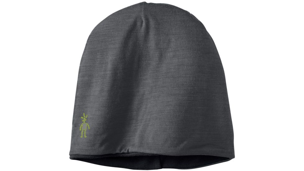 Smartwool PhD Reversible Training Beanie - Mens-Black