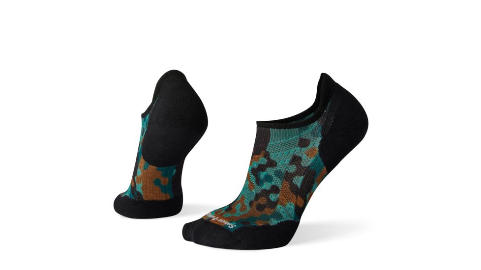Smartwool PhD Run Light Elite Fast Camo Print Micro Socks - Mens, Taupe, Extra Large, SW001255236-XL