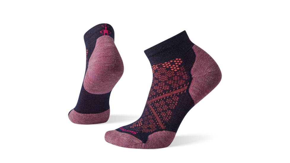 Smartwool PhD Run Light Elite Low Cut Socks - Womens, Deep Navy, Large, SW0SW211092-L