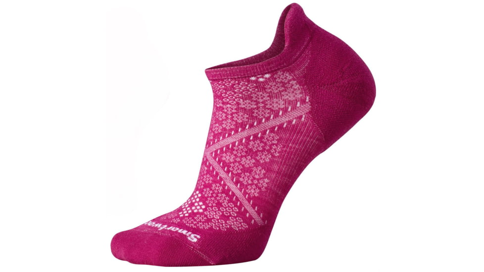 Smartwool PhD Run Light Elite Micro Sock - Women's-Berry-Medium