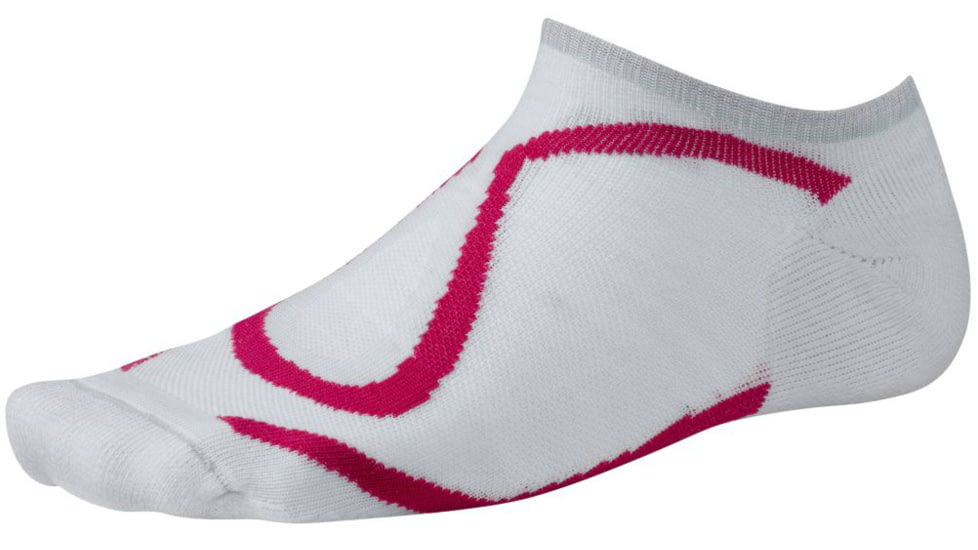 Smartwool PhD Run Light Micro Sock - Women's-Pink-Medium