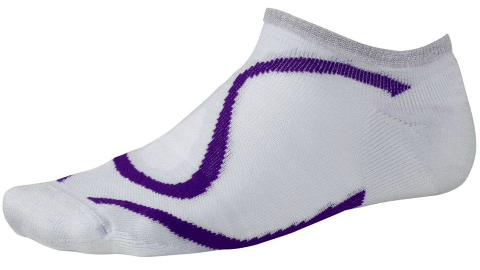 Smartwool PhD Run Light Micro Sock - Women's-Purple-Medium