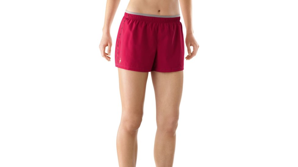 Smartwool PhD Run Short - Women's-Persian Red-Medium