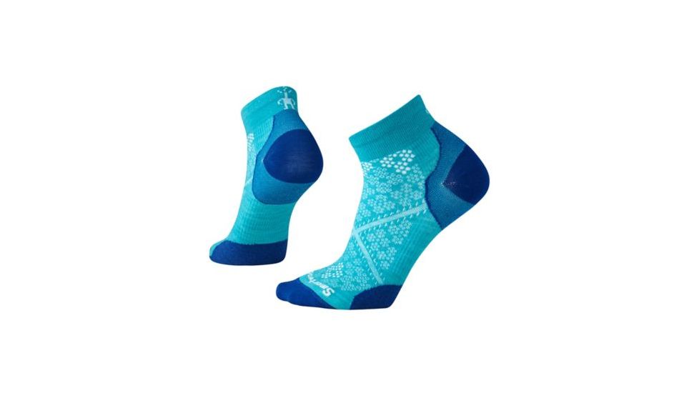 Smartwool PhD Run Ultra Light Low Cut Sock - Women's, Capri, Small SW0SW195810-S