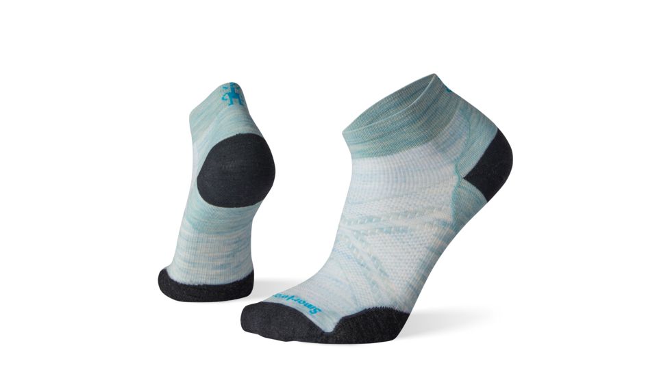 Smartwool PhD Run Ultra Light Low Cut Socks - Mens, Frosty Green, Large, SW001406B72-L