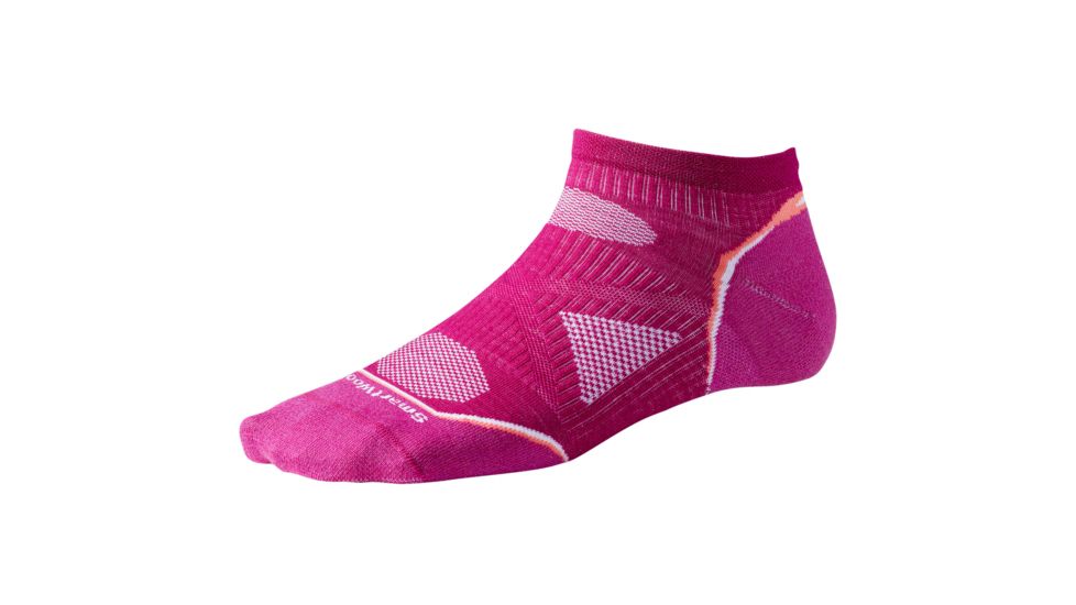 Smartwool PhD Run Ultra Light Micro Sock - Women's-Polar Purple-Large