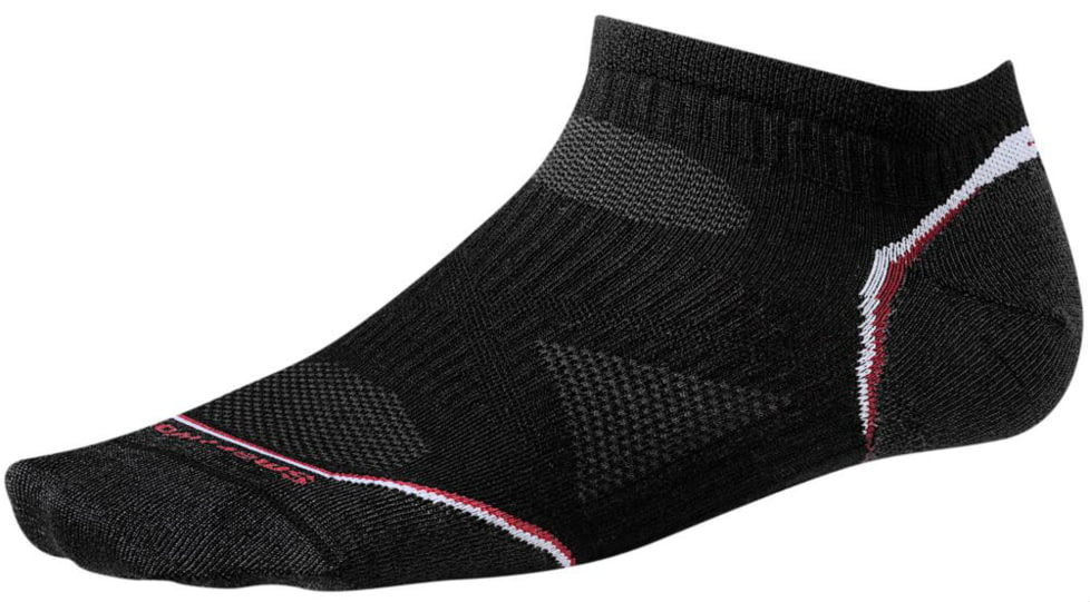 Smartwool PhD Run Ultra Light Micro Sock - Women's-Black-Small
