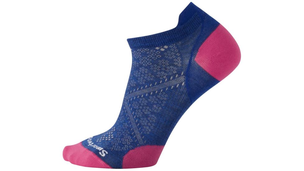 Smartwool PhD Run Ultra Light Micro Sock - Women's-Dark Blue-Medium