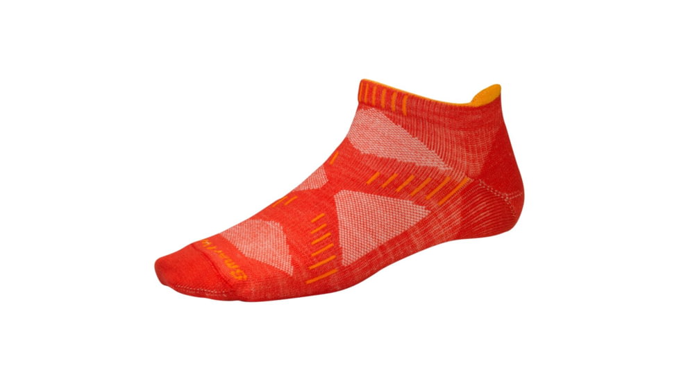 Smartwool PhD Run Ultra Light Micro Sock - Women's-Sunrise-Small