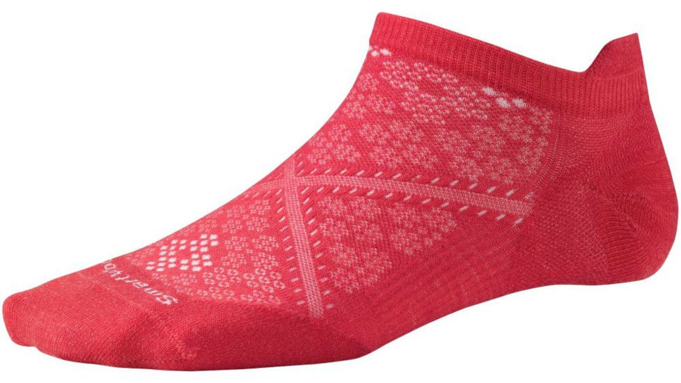 PhD Run Ultra Light Micro Sock - Womens-Hibiscus-Large