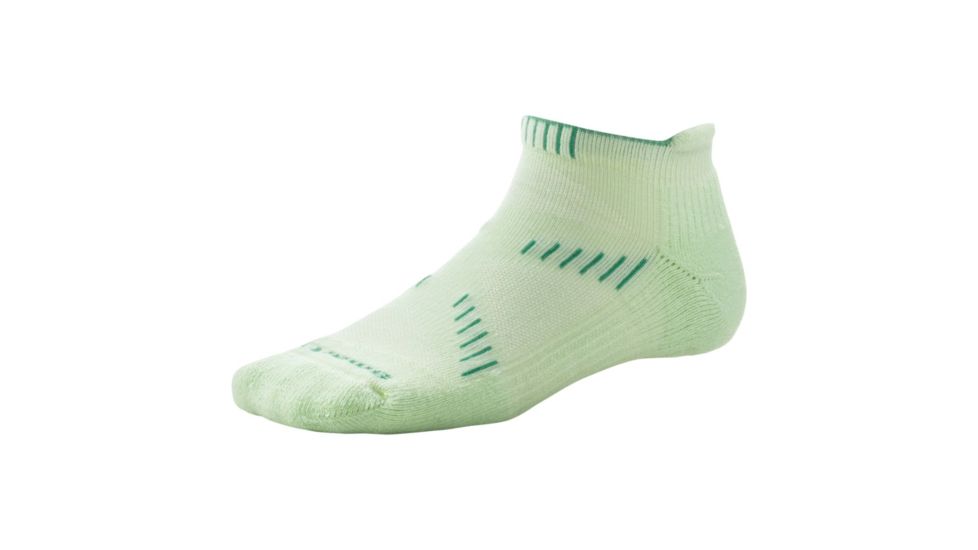 Smartwool PhD Running Light Micro Sock - Women's-Aloe-Medium