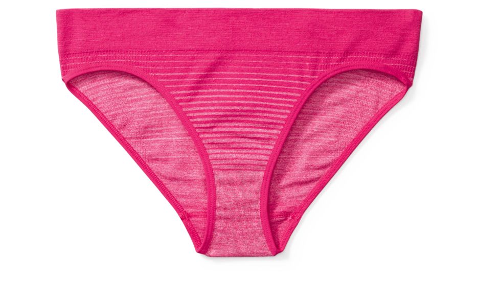 Smartwool PhD Seamless Bikini Womens, Potion Pink, XL, SW016026906-XL
