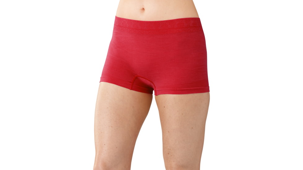 Smartwool PhD Seamless Boy Short - Womens-Hibiscus-X-Small