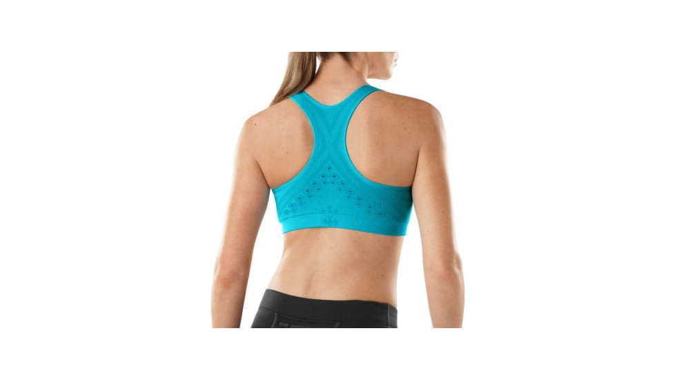 Smartwool PhD Seamless Racerback Bra - Womens, Capri, Extra Small, SW0SO153810XS